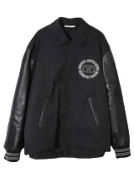 Logo nylon bomber jacket men s - VALENTINO - BALAAN 1