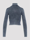 M-Anchor-A Knit Top Blue - DIESEL - BALAAN 3