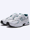 530 Low Top Sneakers Silver Green White - NEW BALANCE - BALAAN 2