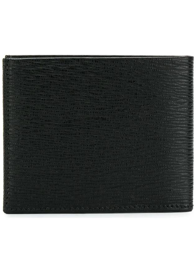 Gancini Half Wallet Black - SALVATORE FERRAGAMO - BALAAN 4