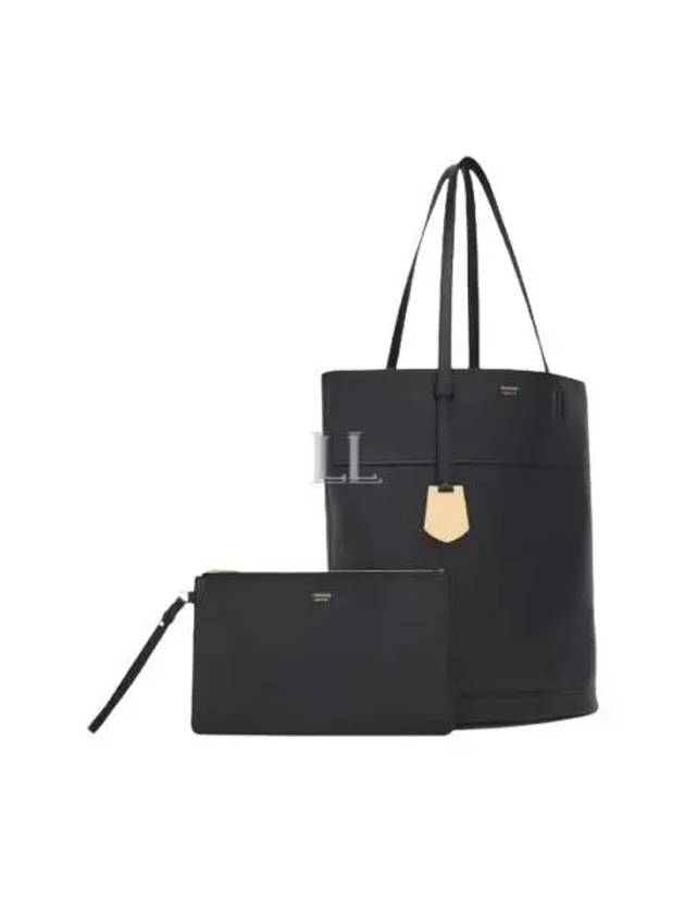 North-South Charming Tote Bag Black - SALVATORE FERRAGAMO - BALAAN 2