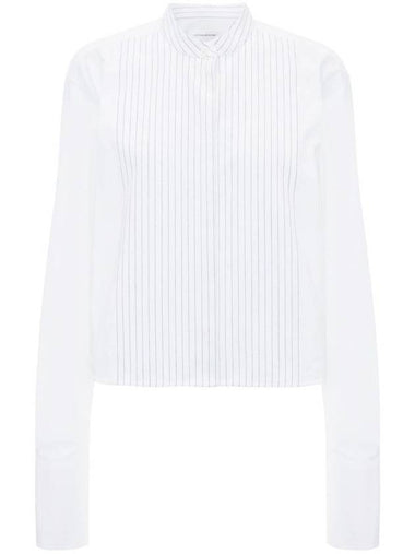 Victoria Beckham Cropped Tux Shirt Clothing - VICTORIA BECKHAM - BALAAN 1