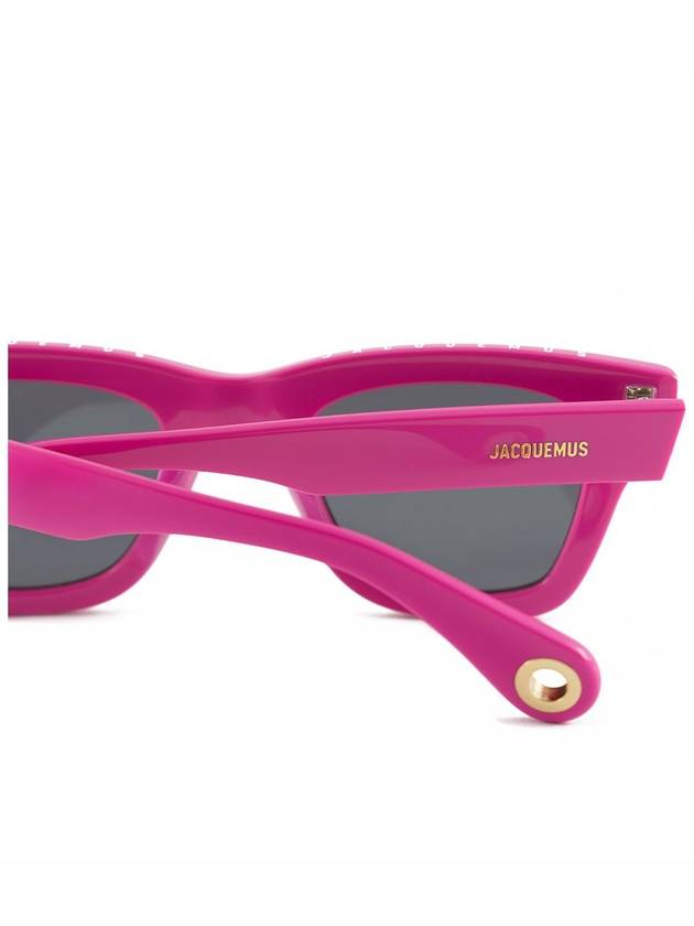 Jacquemus  Les Lunettes Nocio Pink Sunglasses - JACQUEMUS - BALAAN 4