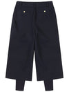 9-quarter length pants OF5022LBNAVY - ONOFF - BALAAN 2