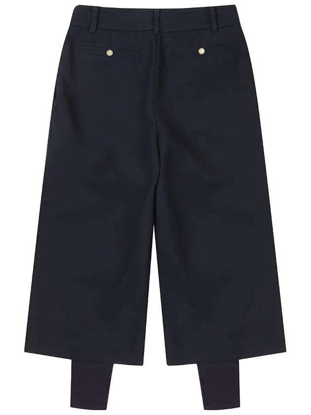 9-quarter length pants OF5022LBNAVY - ONOFF - BALAAN 2