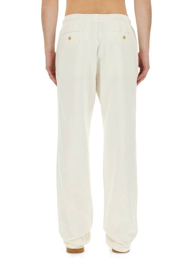 Straight Pants PMCA141 R24FAB0010310 WHITE - PALM ANGELS - BALAAN 4