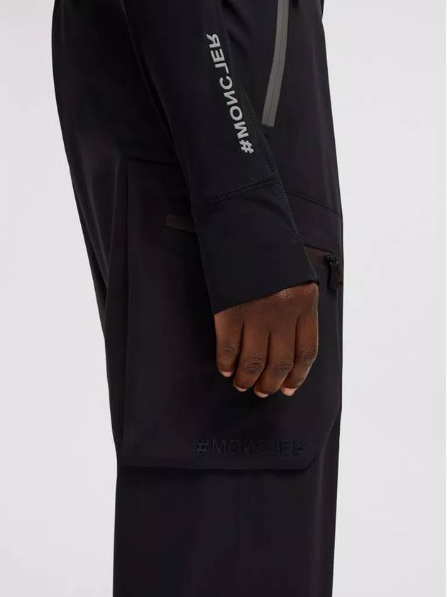 Jogging straight pants black - MONCLER - BALAAN 7