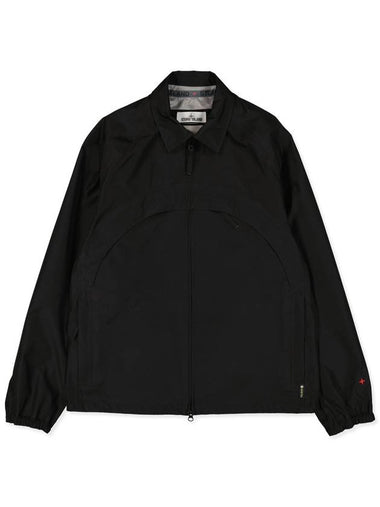 Gore-Tex Marina Recycled Zip-Up Jacket Black - STONE ISLAND - BALAAN 1