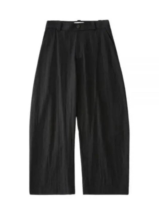 Levi Sporty Cotton Wide Pants Black - STUDIO NICHOLSON - BALAAN 2