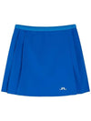 SS Women s Golf Sierra Pleated Skirt Blue - J.LINDEBERG - BALAAN 1