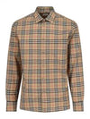 Vintage Check Pattern Long Sleeve Shirt Beige - BURBERRY - BALAAN 2