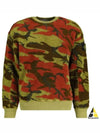 Wappen Patch Camouflage Fleece Knit Top Green - STONE ISLAND - BALAAN 2