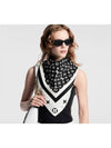 Monogram Infinity Square 90 Scarf Black - LOUIS VUITTON - BALAAN 3