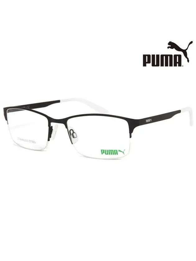 Glasses Frame PE0028O 005 Half Rimless Men Women Glasses - PUMA - BALAAN 1