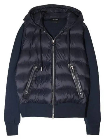 James Bond Hooded Jacket Men s Padded Jumper - TOM FORD - BALAAN 1