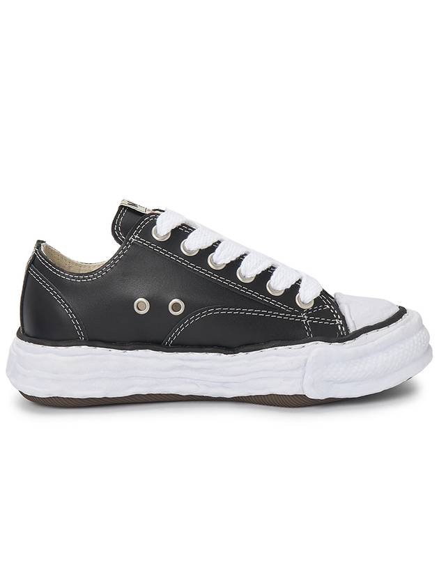 23 OG Sole Leather Low Top Sneakers Black - MAISON MIHARA YASUHIRO - BALAAN 5