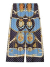 Polka Dot Silk Wide Pants - GUCCI - BALAAN 2