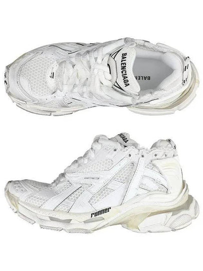 Runner Low Top Sneakers White - BALENCIAGA - BALAAN 2