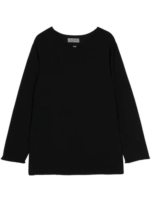 logo embroidery sweater HSK01090 - YOHJI YAMAMOTO - BALAAN 1