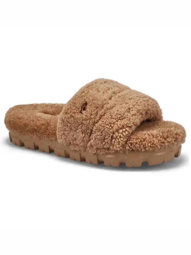 Women's Cozetta Curly Slippers Chestnut - UGG - BALAAN 4