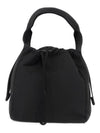 Tech Logo Bucket Bag Black - GANNI - BALAAN 1