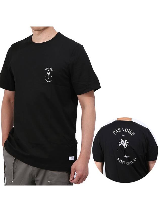 Printed tshirt SLA M1913TE BLK - STAMPD - BALAAN 1