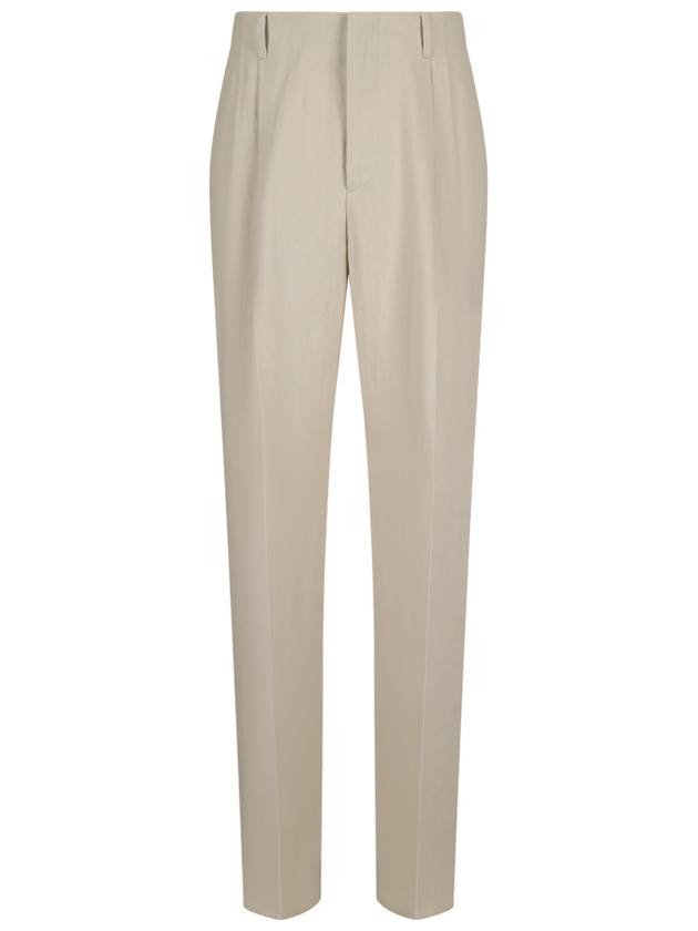 EQATOS LINEN TAPERED TROUSERS - RVR LARDINI - BALAAN 2