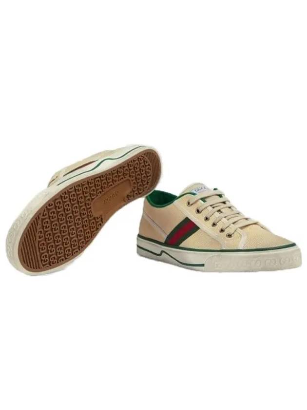 Tennis 1977 Low-Top Sneakers Ivory - GUCCI - BALAAN 4