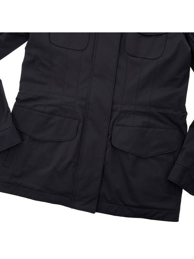 Women's Traveler Technical Fabric Jacket Onyx - LORO PIANA - BALAAN 8