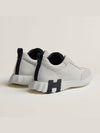 Bouncing Sneakers Calfskin Suede Goatskin Blanc - HERMES - BALAAN 6