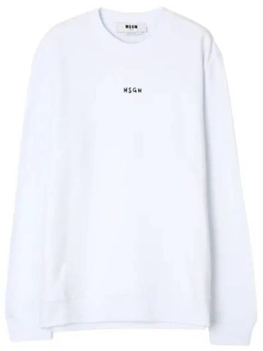 Brushed Micro Logo Sweatshirt Women - MSGM - BALAAN 1