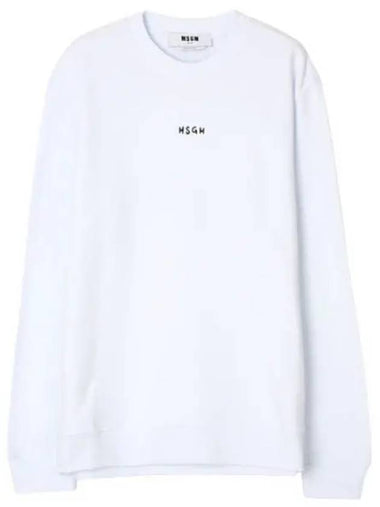 Brushed micro logo sweatshirt - MSGM - BALAAN 1