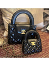 Kelly Mini Bag Bag Black - CHANEL - BALAAN 4