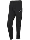 Mens NSW Club Open Ham Jersey Pants Black - NIKE - BALAAN 6