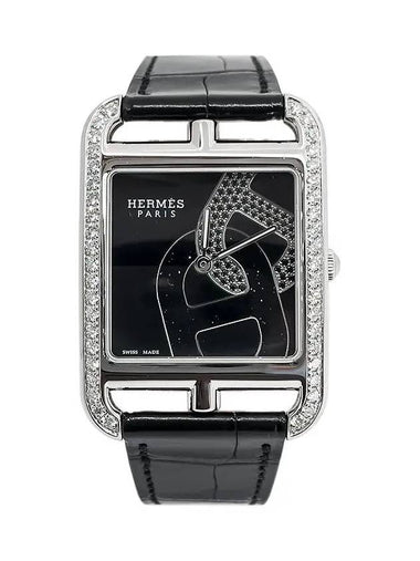 Cape Cod GM Chandal Julier Steel Diamond Bezel 4HA0815 - HERMES - BALAAN 1