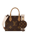 Women's OnTheGo PM Monogram Tote Bag Brown - LOUIS VUITTON - BALAAN 8