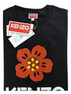 Women's Boke Flower Loose Fit Short Sleeve T-Shirt Black - KENZO - BALAAN 4