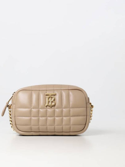 Women's Lola Quilted Mini Camera Cross Bag Haute Beige - BURBERRY - BALAAN 2