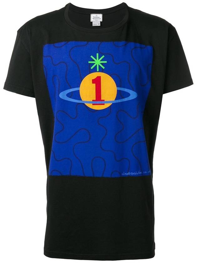 Number One Orb Logo T Shirt - VIVIENNE WESTWOOD - BALAAN 3