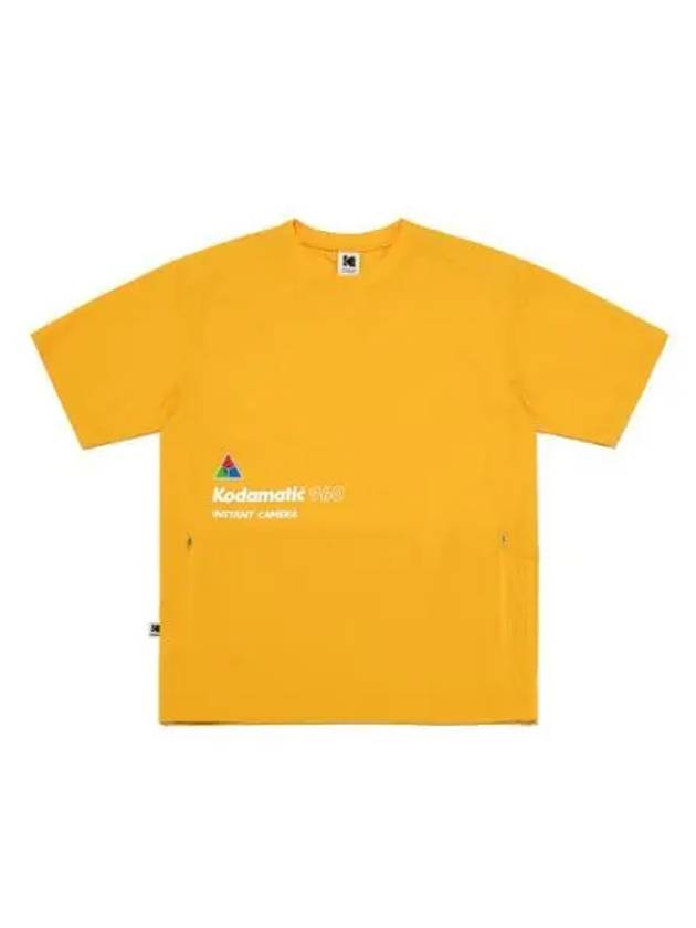 KODAK Apparel Kodamatic Woven Short Sleeve T Shirt YELLOW - KODO - BALAAN 1