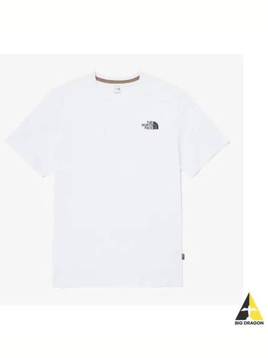 The North Face NT7UQ52F TNF Korean Short Sleeve Round Tee 1 - THE NORTH FACE - BALAAN 1