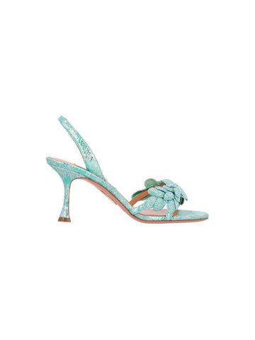 GALACTIC FLOWER SANDAL 75 - AQUAZZURA - BALAAN 1