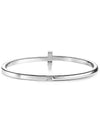 Tiffany T T1 narrow hinged bangle white gold 69277403 69278477 - TIFFANY & CO. - BALAAN 5