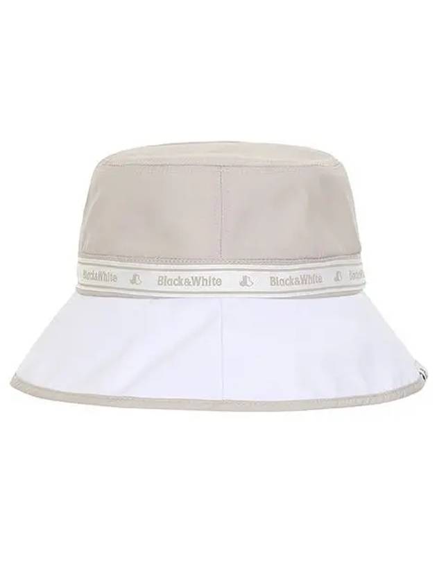 Women's Color Block Bucket Hat 8634LZSP_BEIGE - BLACK&WHITE - BALAAN 2