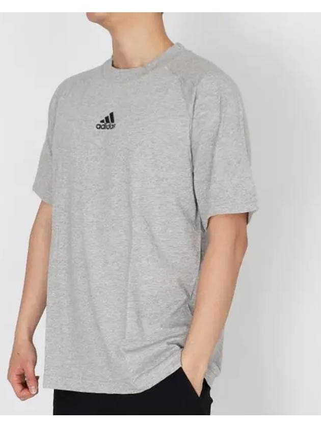 Essentials Loose Fit Short Sleeve T-Shirt Grey - ADIDAS - BALAAN 2