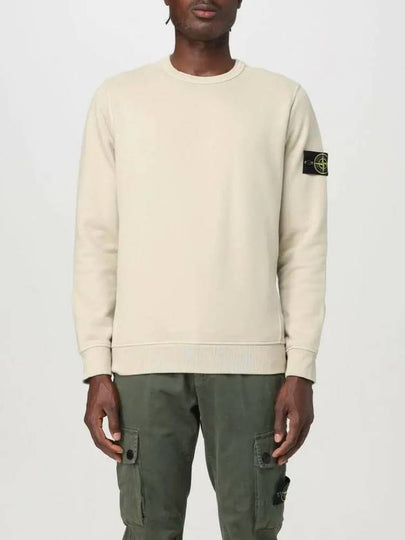 Wappen Patch Crew Neck Cotton Sweatshirt Plaster - STONE ISLAND - BALAAN 2