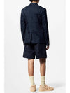 Monogram Cotton Blend Tailored Shorts - LOUIS VUITTON - BALAAN 4