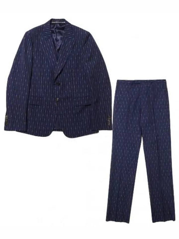 Horsebit Striped Wool Formal Suit Men s Set Setup - GUCCI - BALAAN 1