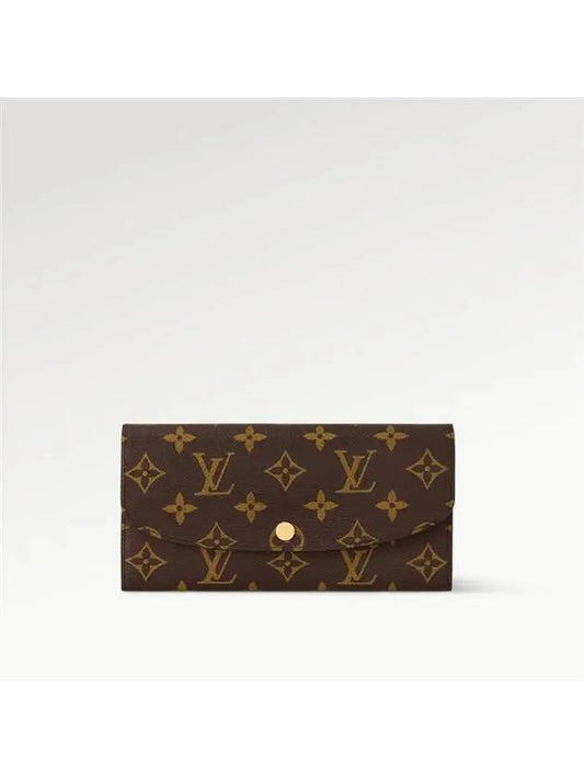 Emilie Monogram Long Wallet Fuchsia - LOUIS VUITTON - BALAAN 2