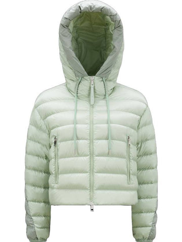 Sylans Short Down Padding Mint Green - MONCLER - BALAAN 1